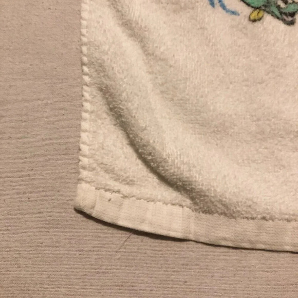 Vintage Disney Little Mermaid Towel Franco Cotton 43.5  x 22 Inch Taiwan - Picture 8 of 16